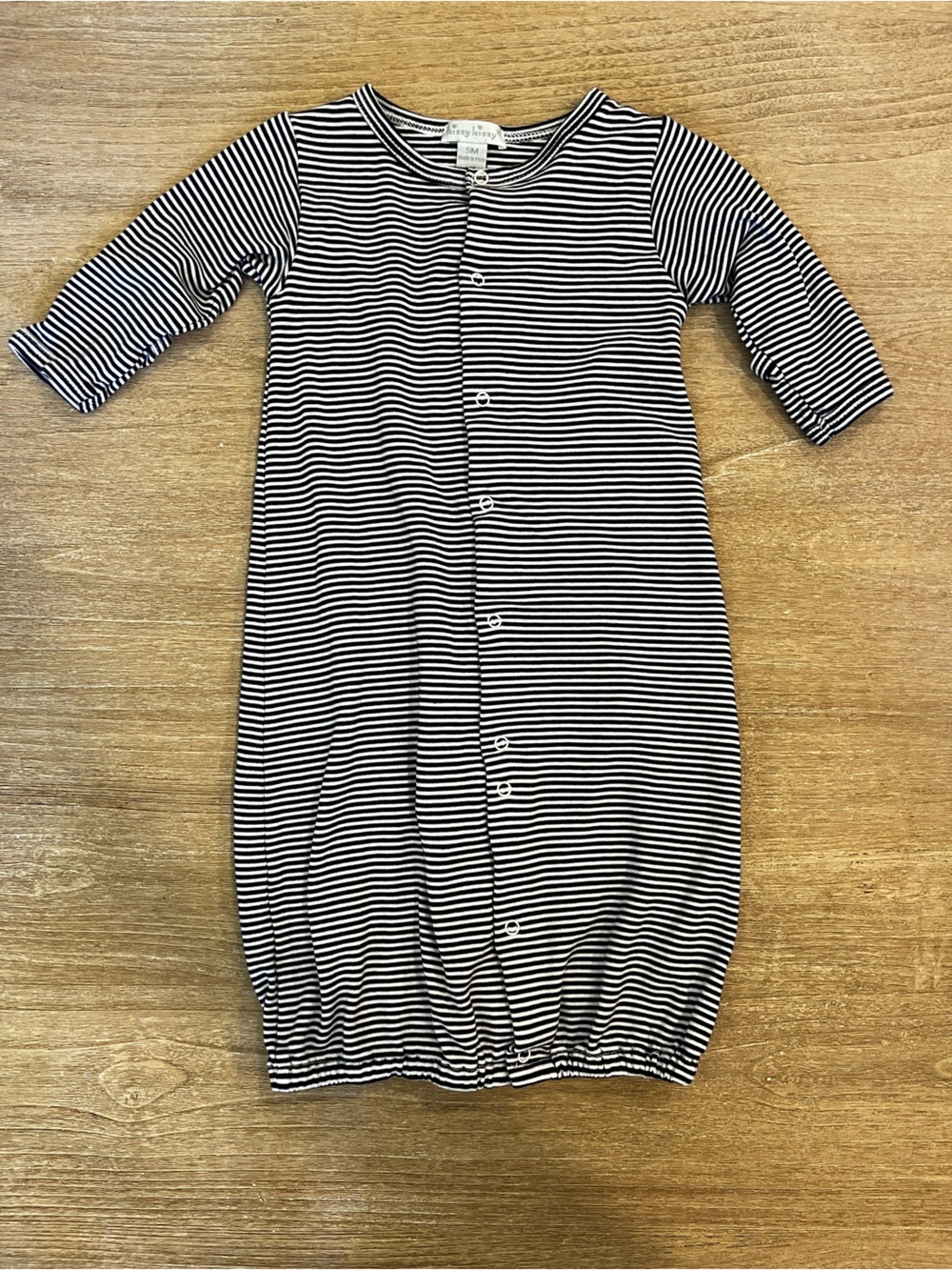 Kissy Kissy | Navy Kissy Essentials Stripe Conv. Gown